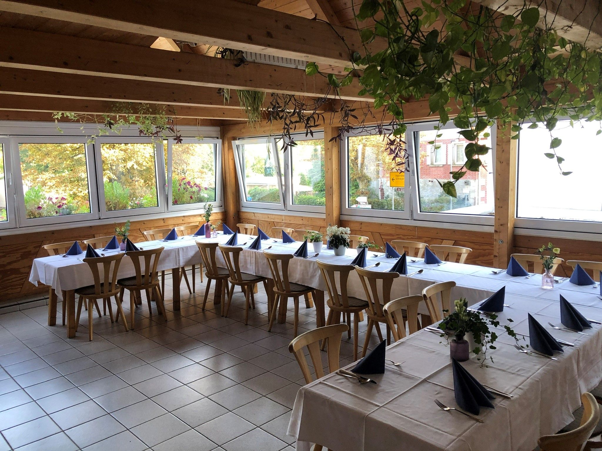 Überdachte Terrasse